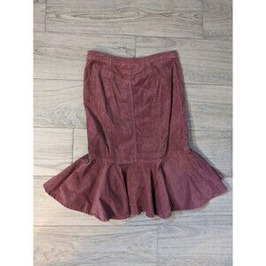 Anthropologie Pilcro Corduroy Skirt‎ Womens Size 00